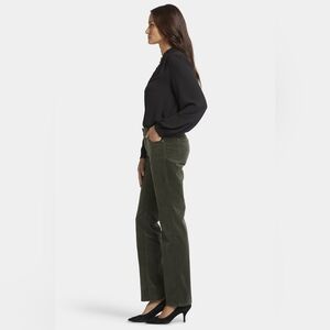 NYDJ Marilyn Straight Corduroy Pants Size 10 NEW